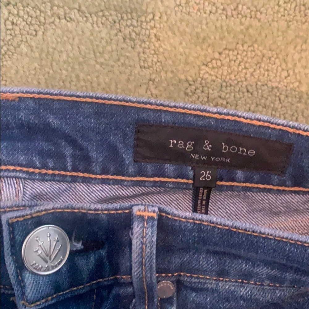 Rag & bone “Dylan” snap button jeans - Picture 4 of 7